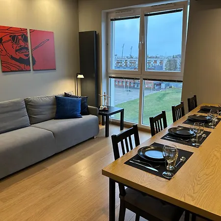 Nowoczesny Apartament Lägenhet Wrocław